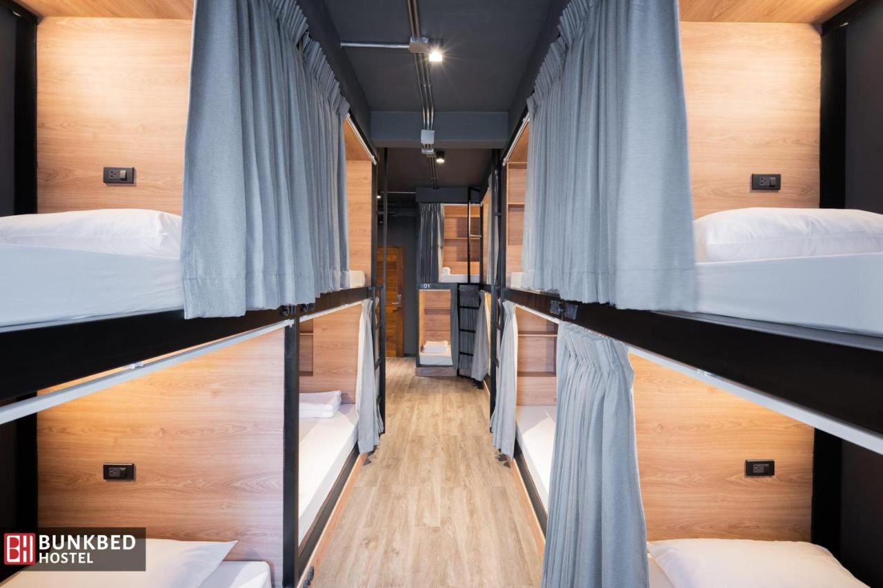 Bunkbed Hostel Makkasan Bagian luar foto