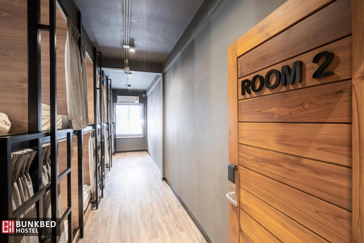 Bunkbed Hostel Makkasan Bagian luar foto