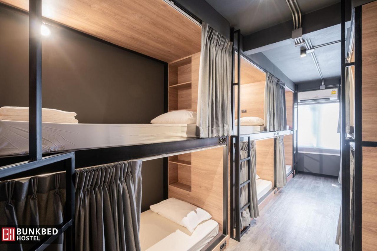 Bunkbed Hostel Makkasan Bagian luar foto