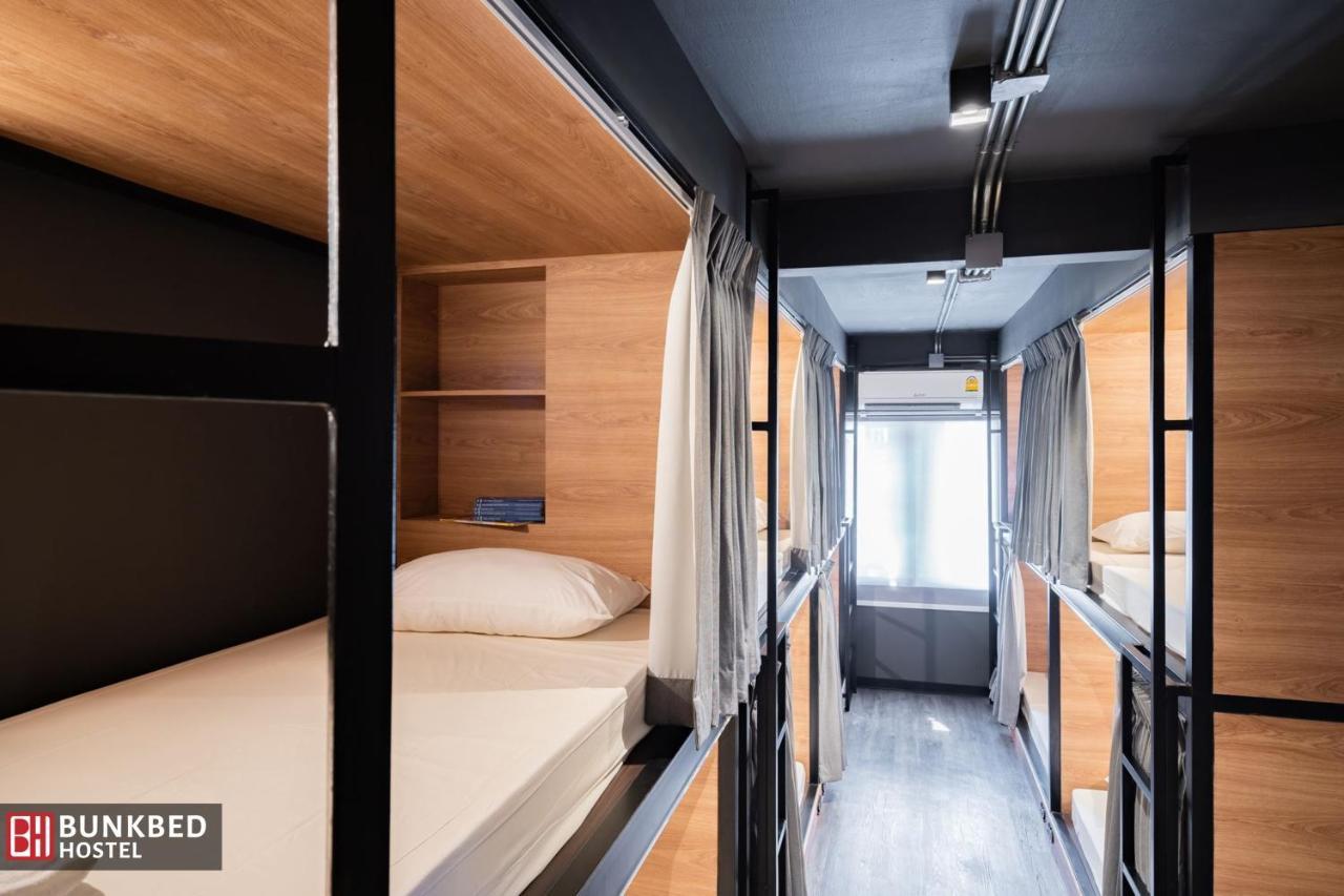 Bunkbed Hostel Makkasan Bagian luar foto